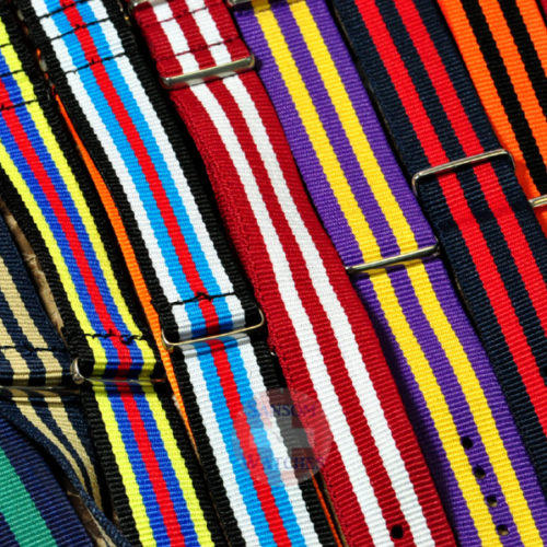 NATO STRAP MULTI COLORS 20MM AND 22MM