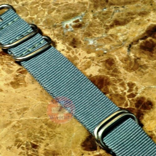 NATO Watch Strap Zulu 20mm Grey