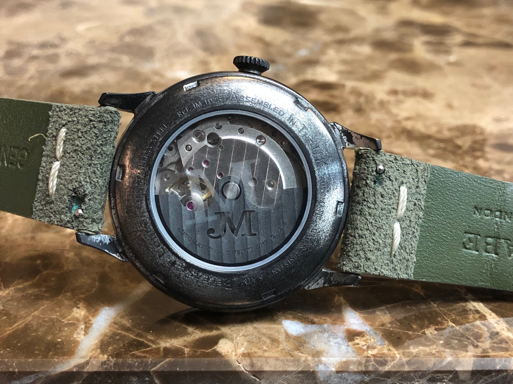 James McCabe Heritage Automatic II 24H Watch Assembled in the UK