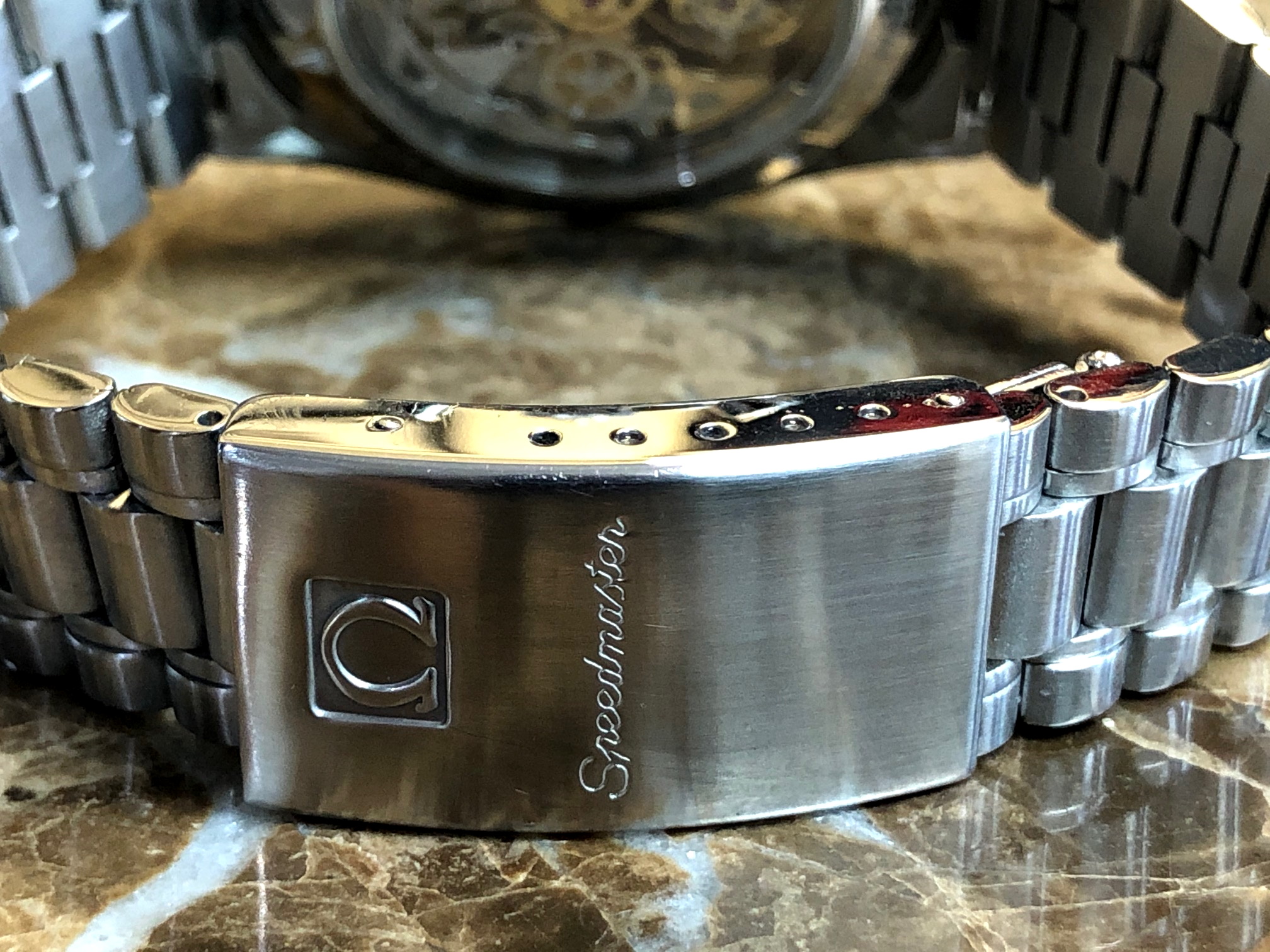 Omega Speedmaster First Man On The Moon 42mm Hetsalite on Bracelet 3592.50.00 - Apollo XI with Box Booklet Patch