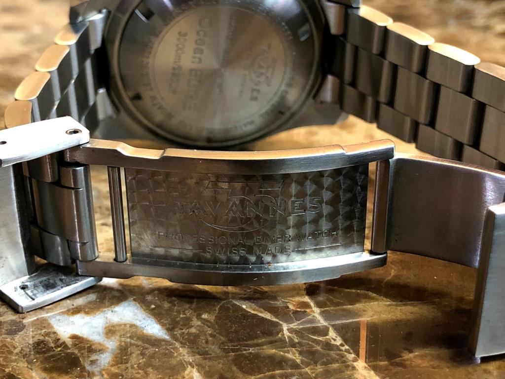 Tavannes Ocean Edge Gents LIMITED EDITION Diving Watch Orange 3000m /9900 ft Box Papers