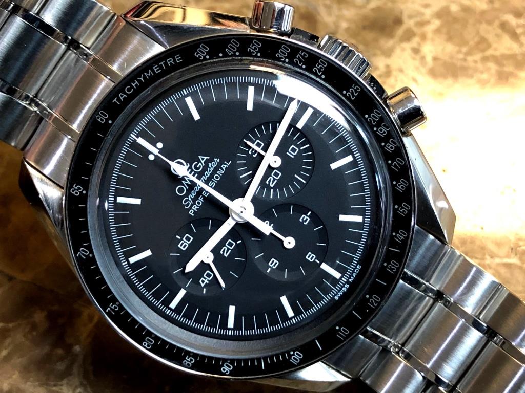 Omega Speedmaster Professional Moon Watch 42mm Hesalite Manual Wind145.0022