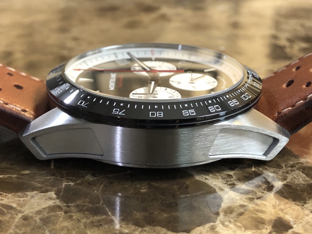 Montblanc TimeWalker Chronograph 43mm Automatic Black / White Panda Daytona with Box and Papers 119942