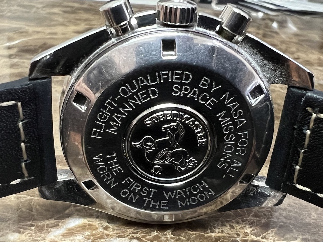 Omega Speedmaster Chronograph Professional Caliber 861 42mm Hesalite Vintage Year 1976 Speedy 145022-76 ST