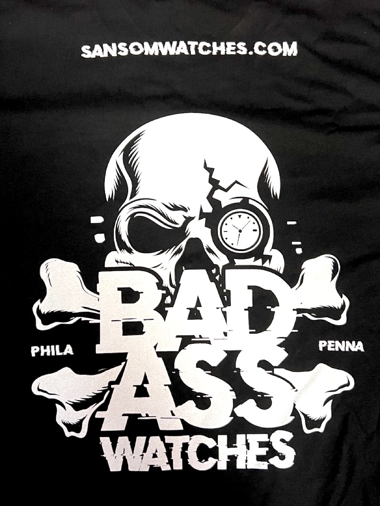BAD ASS WATCHES T-SHIRT PHILADELPHIA watch tee shirt