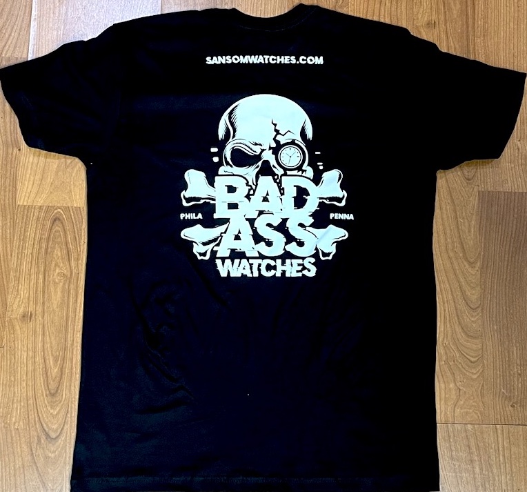 BAD ASS WATCHES T-SHIRT PHILADELPHIA watch tee shirt