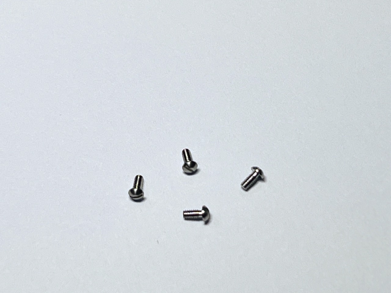 Rider Tab Steel - 4 Pack - Four Screw Set - color Silver fits Breitling