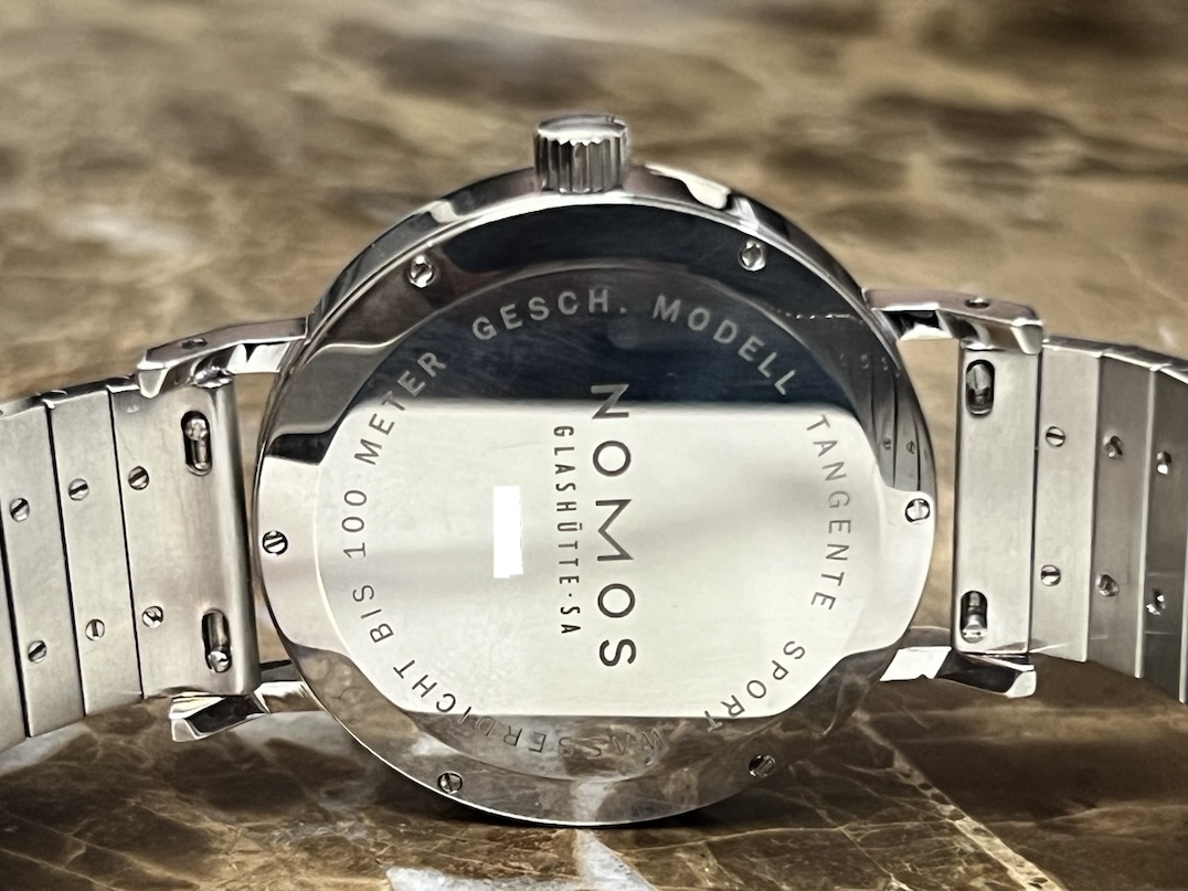 NOMOS Glashutte TANGENTE SPORT Manual Wind 36mm with Bracelet Box / Papers Made in Germany