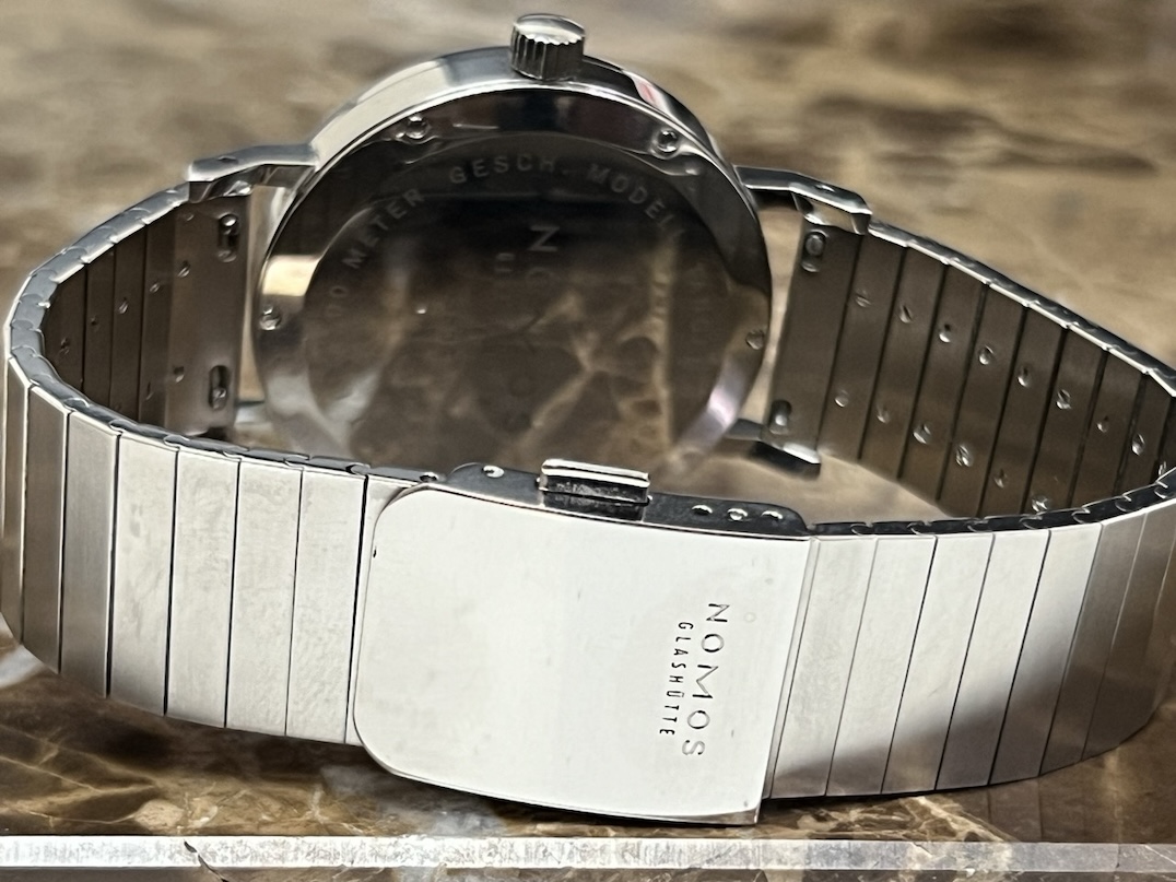 NOMOS Glashutte TANGENTE SPORT Manual Wind 36mm with Bracelet Box / Papers Made in Germany