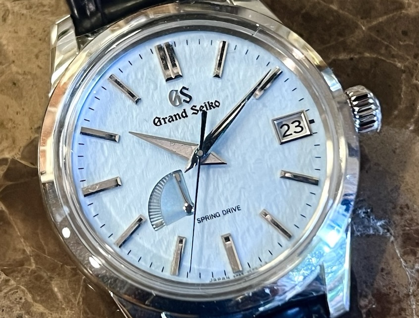 Grand Seiko SBGA407 Spring Drive 40mm Skyflake BRAND NEW with box and papers CALL FOR PRICE