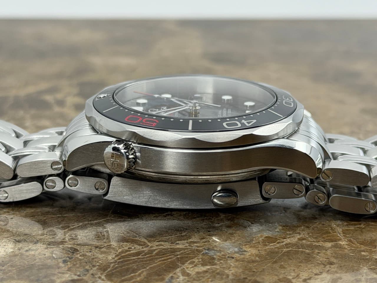 Omega Seamaster Diver 300M 41mm 50th Anniversary Limited Edition Ceramic Bezel Box Papers Cards 212.30.41.20.01.005