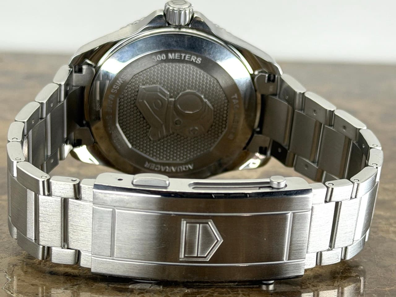 Tag Heuer Aquaracer 43mm Automatic with Orange Dial with Tag Heuer Box WBP201F.BA0632