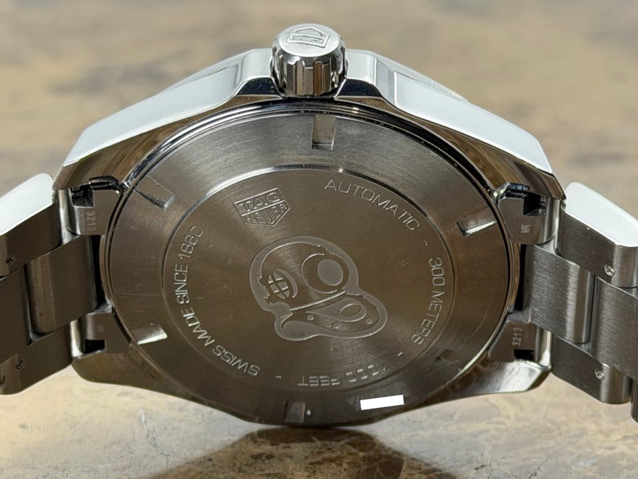 Tag Heuer Aquaracer 43mm Automatic with Black Dial with Tag Heuer Box and Papers WAY201A
