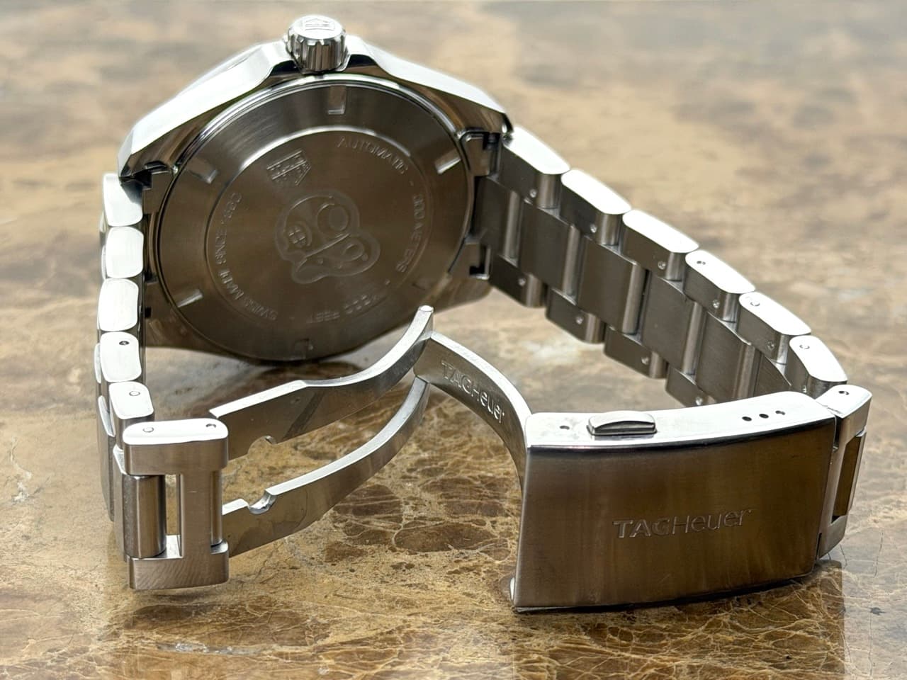Tag Heuer Aquaracer 43mm Automatic with Black Dial with Tag Heuer Box and Papers WAY201A
