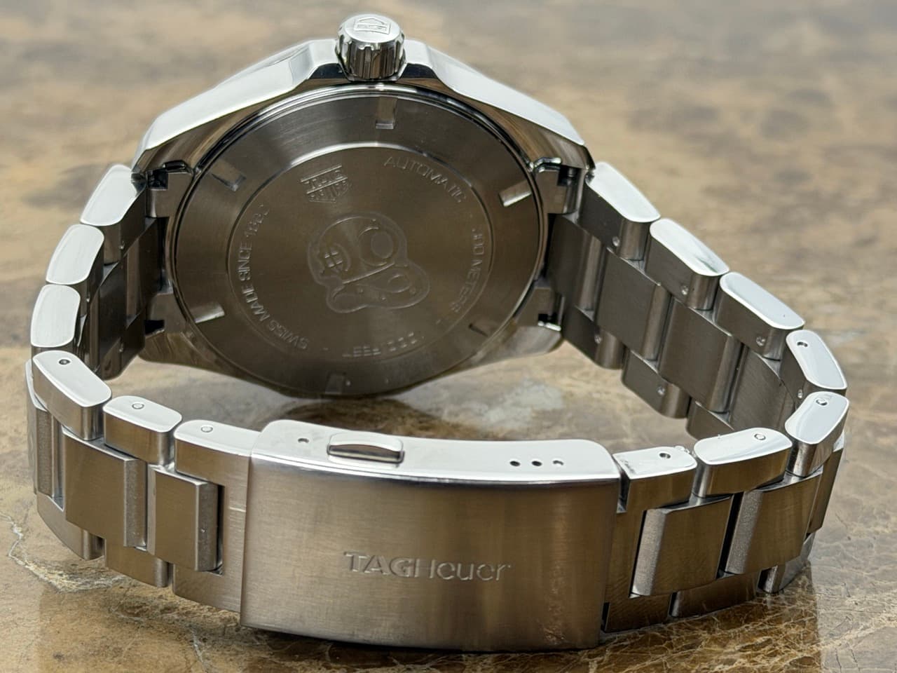Tag Heuer Aquaracer 43mm Automatic with Black Dial with Tag Heuer Box and Papers WAY201A