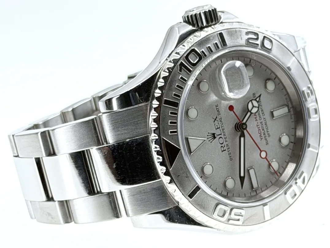 Rolex Yachtmaster Platinum & Steel Men’s 40mm Automatic 16622