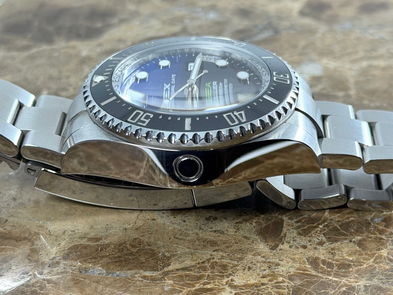 Rolex DeepSea James Cameron 44mm Automatic 126660 Black / Blue with Box Papers Card - Image 9