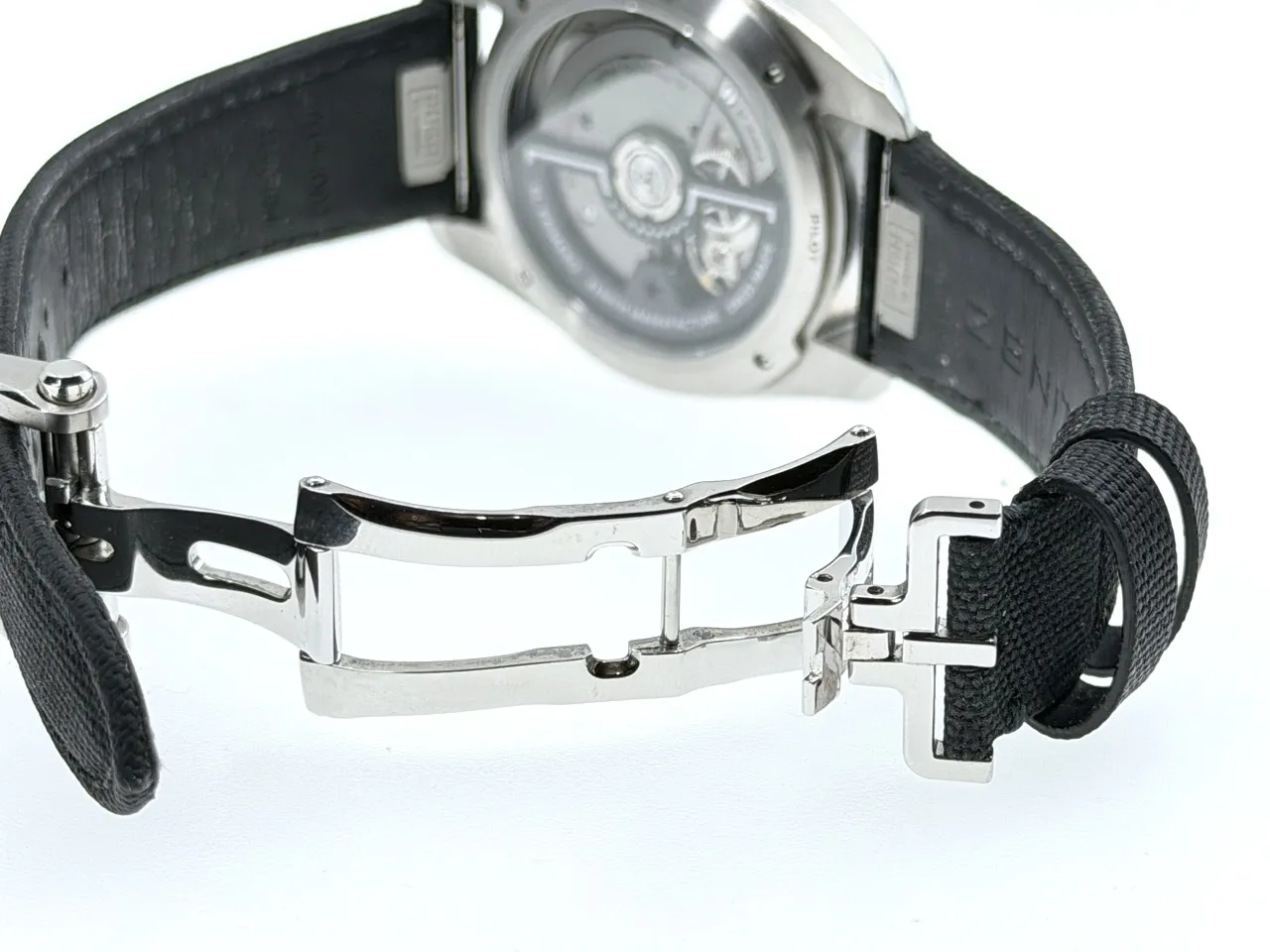 ZENITH Pilot Central Second and Date 40mm Automatic with Box Papers Card 03.4000.3620/21.I001