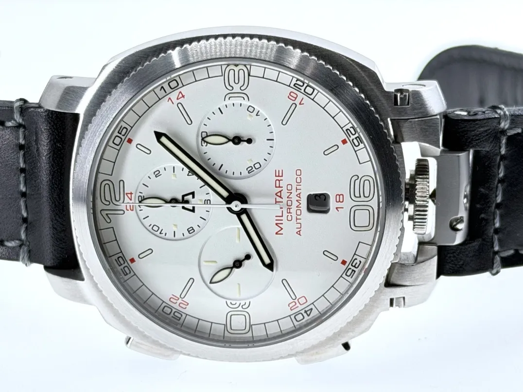 ANONIMO Militare Chrono Automatico 43mm Automatic Box Papers Model 2007 SS-W Limited Edition