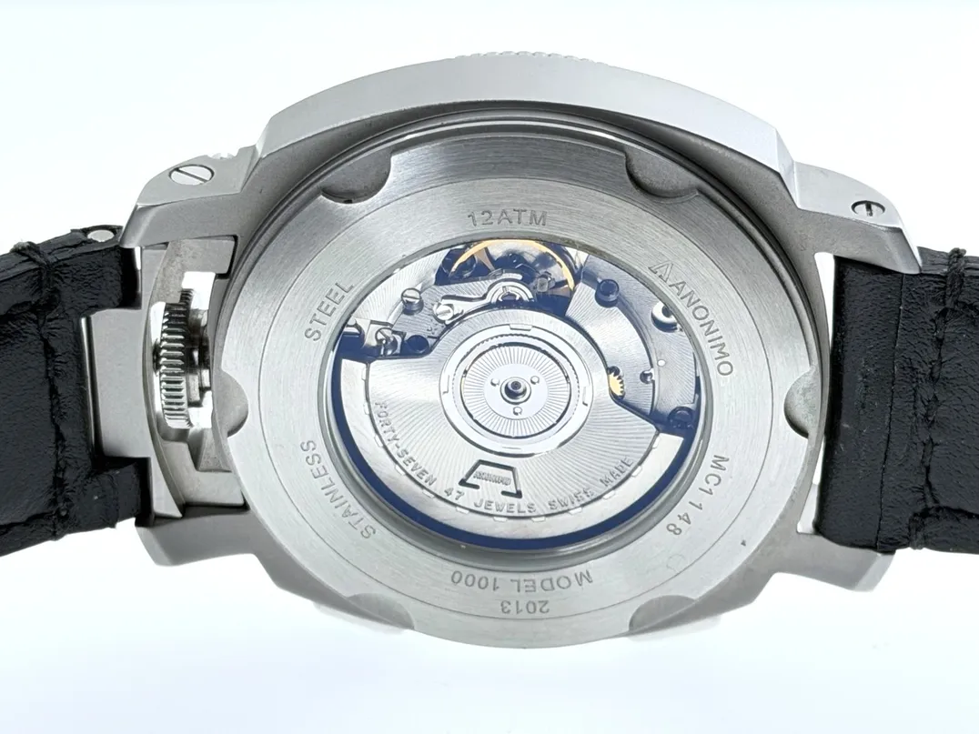 ANONIMO Militare Chrono Automatico 43mm Automatic Box Papers Model 2007 SS-W Limited Edition