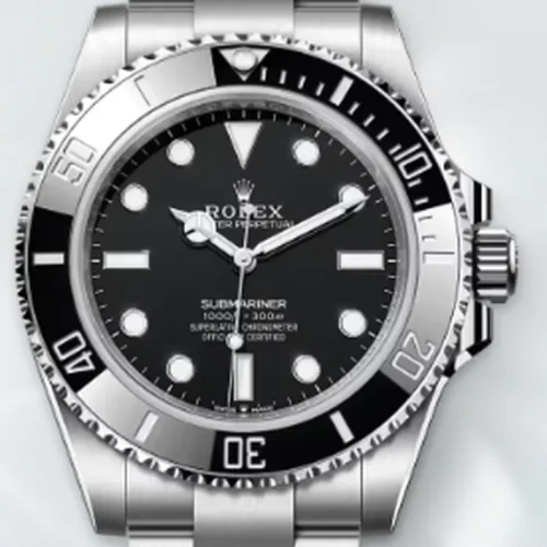 Rolex Submariner No Date 41mm Automatic Ceramic Bezel Easy Glide 124060 Box Papers