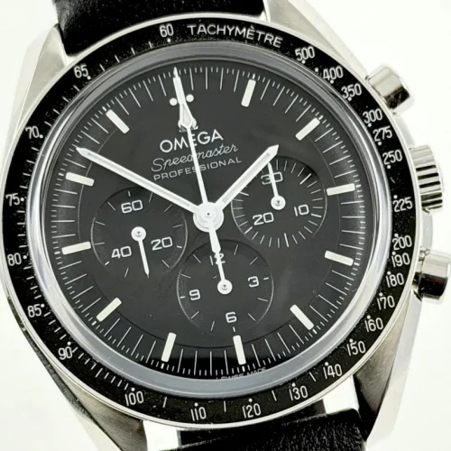 Omega Speedmaster MOONWATCH PROFESSIONAL 42mm Manual Leather 310.32.42.50.01.002 Sapphire Sandwich Box Papers Pictogram Cards