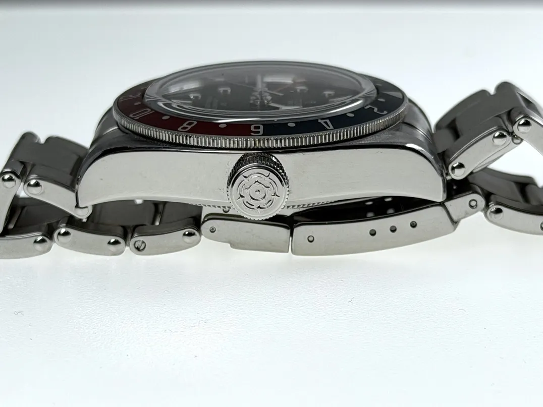 Tudor Black Bay GMT Heritage Pepsi automatic 41mm full size black dial box papers 79830RB