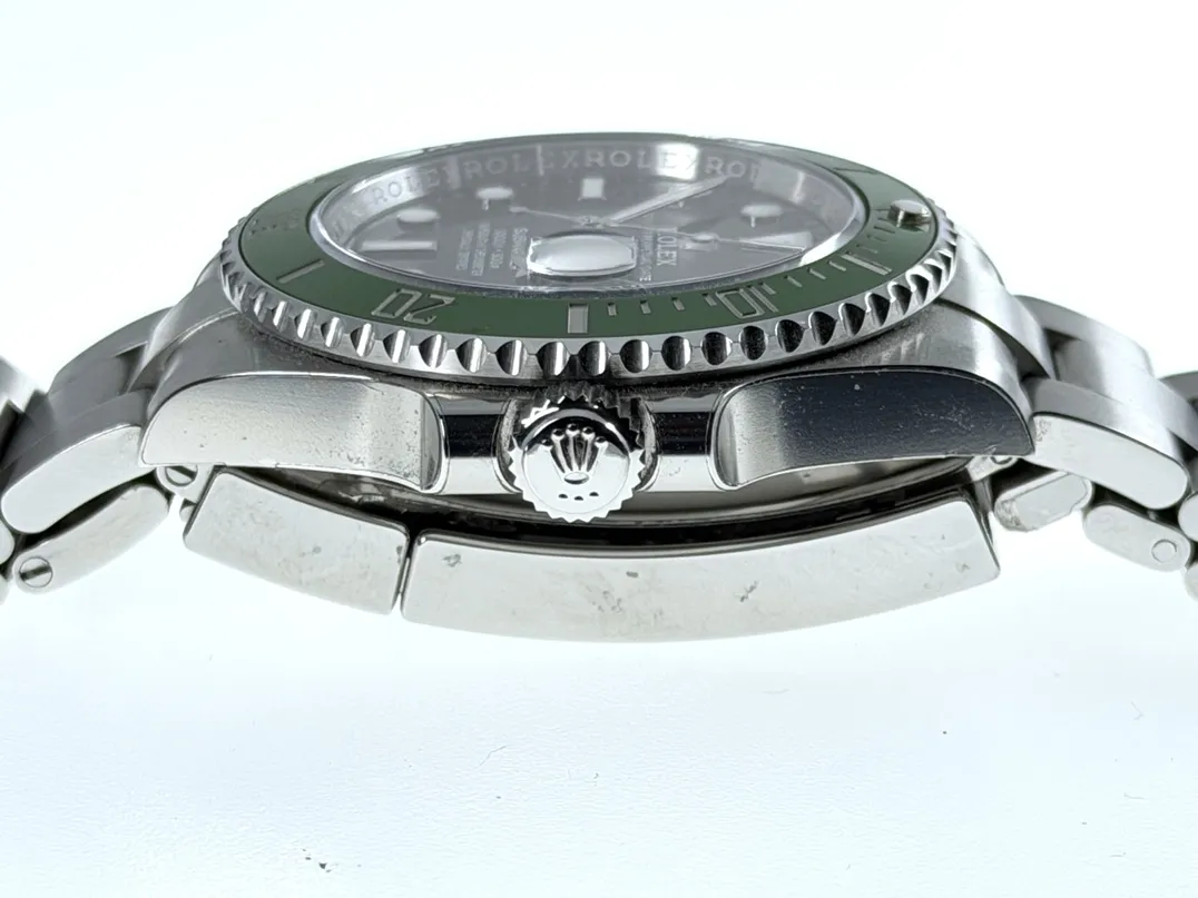 Rolex Submariner with Date Green Ceramic Bezel and Black dial Starbucks 126610LV Box Papers Year 2026
