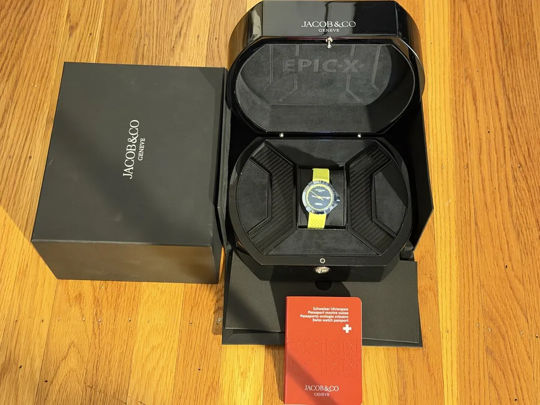 Jacob & Co. EPIC X SPORT 41mm Automatic with Box and Papers WX130.13.AA.AA.BBRUA Limited Edition