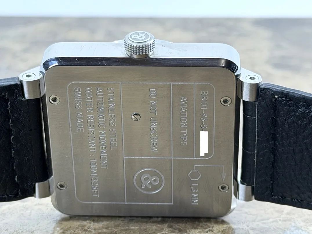 Bell & Ross BR01-96 Big Date Automatic 46mm with 4 sets of Straps Box Booklets