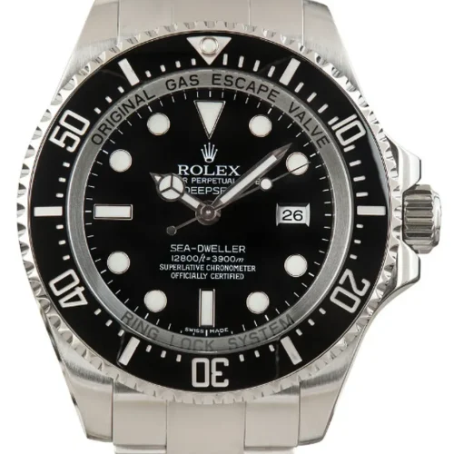 Rolex DeepSea Sea-Dweller Ceramic with Black Dial 44mm Box Papers 116660